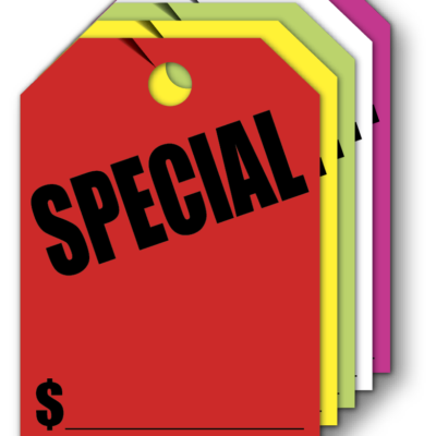 V-T™ Mirror Hang Tags 8½” x 11½”