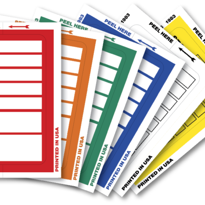 V-T™ KLEER-BAK™ Stock Stickers