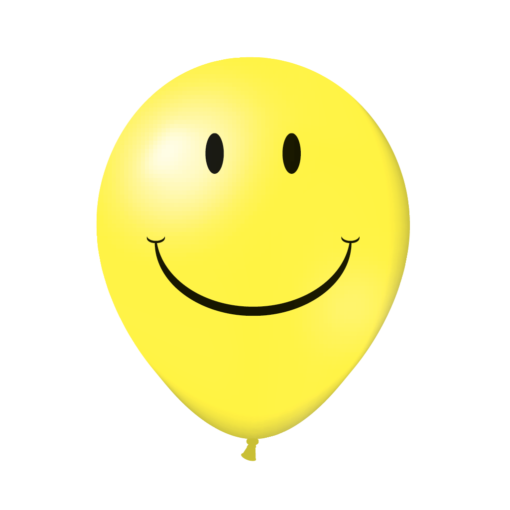 V T 17 Latex Balloons Smiley Auto Dealer Designs